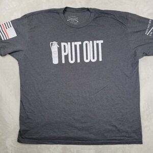 Grunt Style T Shirt‎ Mens XXXL Patriot Military Tactical Veteran 2A Put Out 532